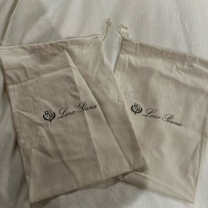 Unused Loro Piana dust bags x2